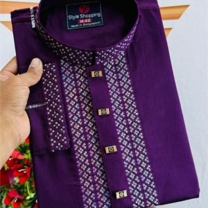 ✨ প্রিমিয়াম এমব্রয়ডারি পাঞ্জাবি ✨ কোডঃ242
