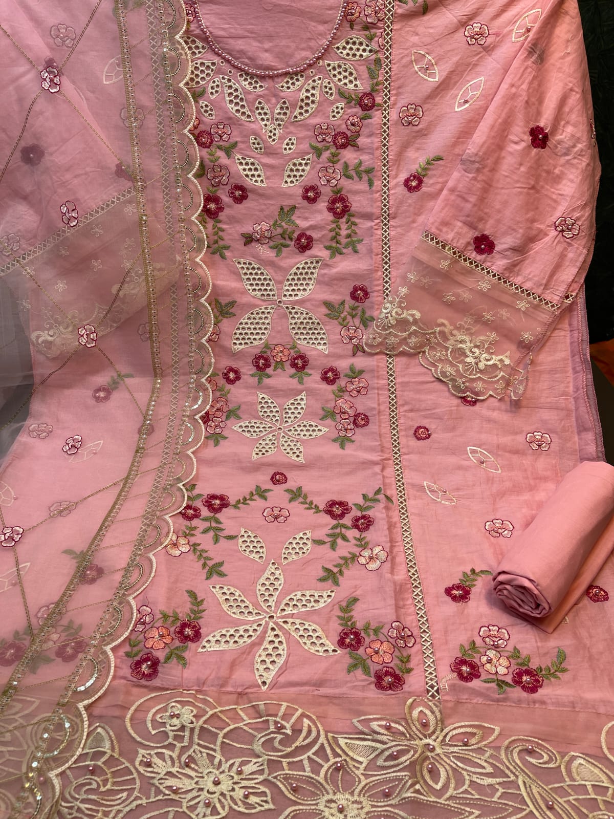 Pakistani Sadabahar Inspired Party Wear Code: 245